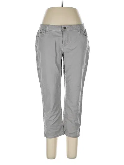 Pre-owned Apt. 9 Casual Pants In Gray