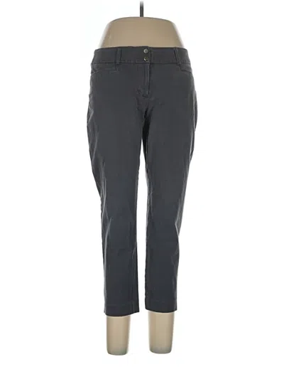 Pre-owned Apt. 9 Casual Pants In Gray