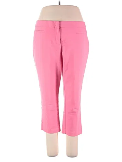 Pre-owned Apt. 9 Casual Pants In Pink