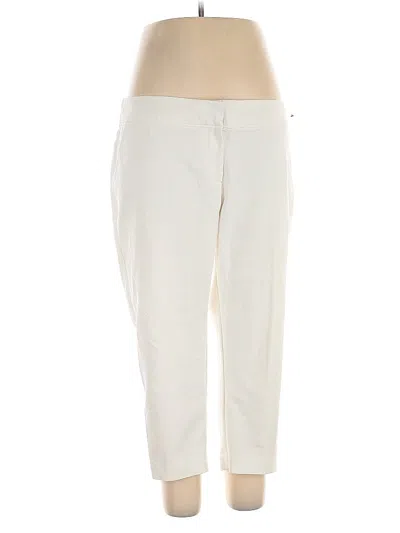 Pre-owned Apt. 9 Casual Pants In White