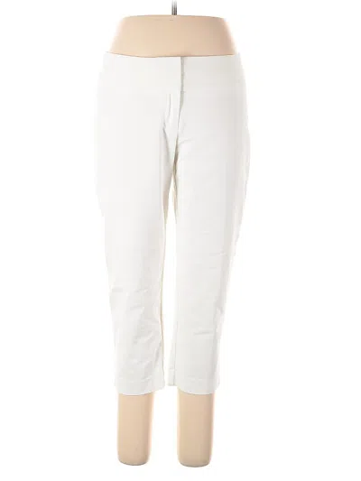 Pre-owned Apt. 9 Casual Pants In White