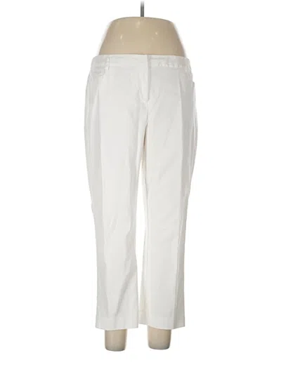 Pre-owned Apt. 9 Casual Pants In White