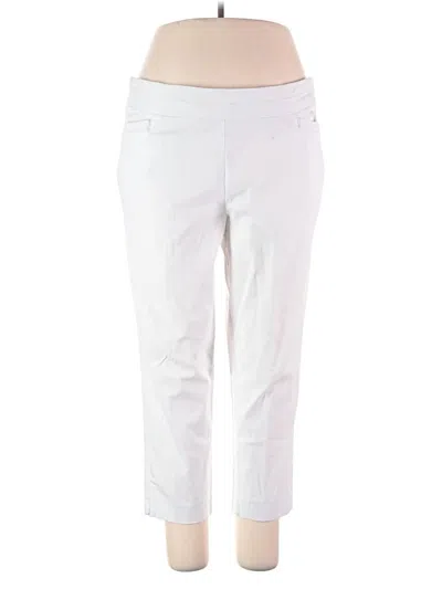 Pre-owned Apt. 9 Casual Pants In White