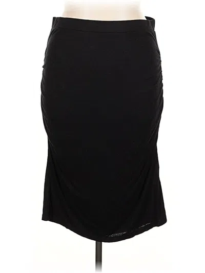 Pre-owned Apt. 9 Casual Skirt In Black