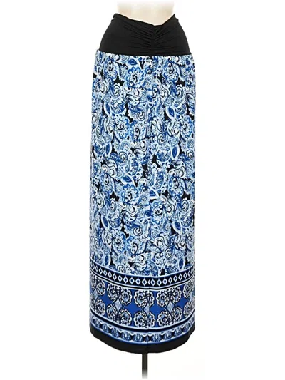 Pre-owned Apt. 9 Casual Skirt In Blue