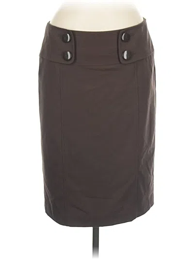Pre-owned Apt. 9 Casual Skirt In Brown