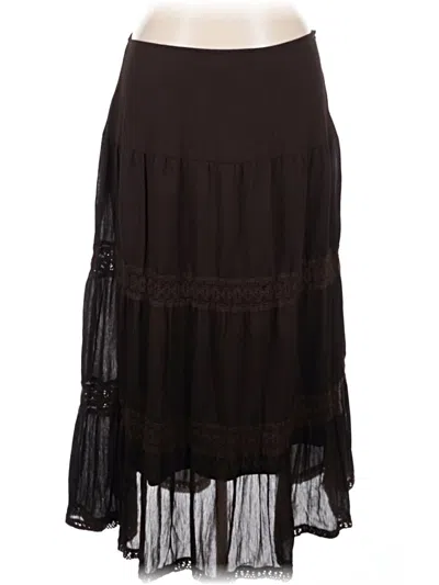 Pre-owned Apt. 9 Casual Skirt In Brown