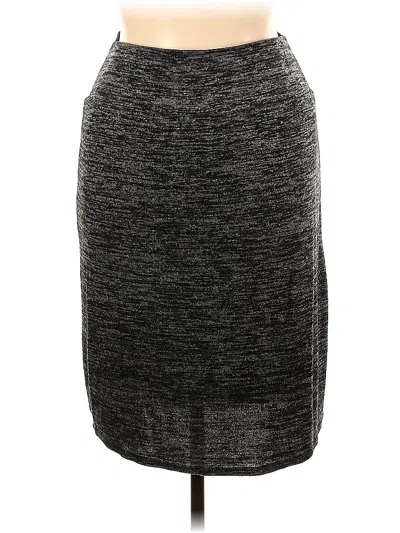 Pre-owned Apt. 9 Casual Skirt In Gray