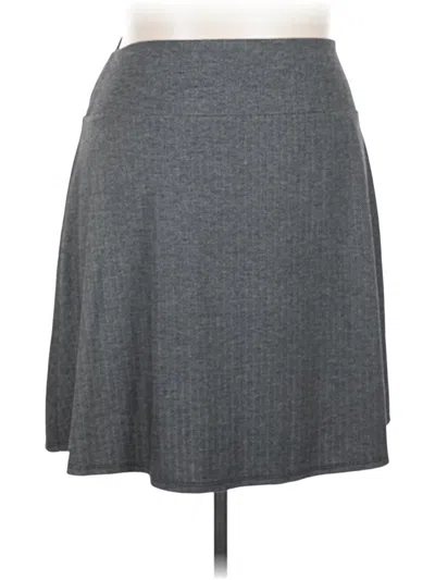 Pre-owned Apt. 9 Casual Skirt In Gray