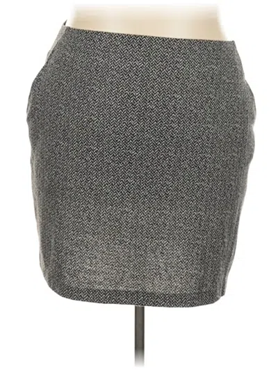 Pre-owned Apt. 9 Casual Skirt In Gray