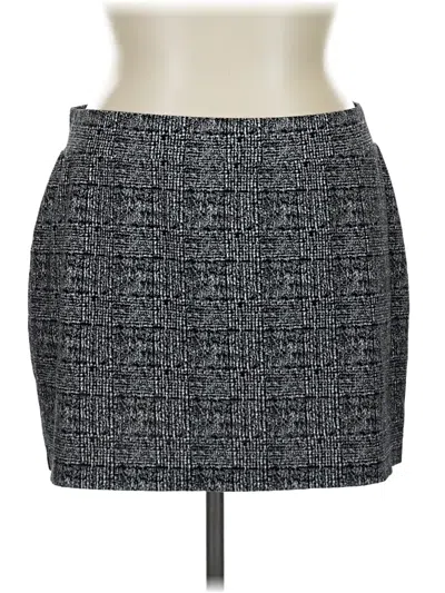Pre-owned Apt. 9 Casual Skirt In Gray