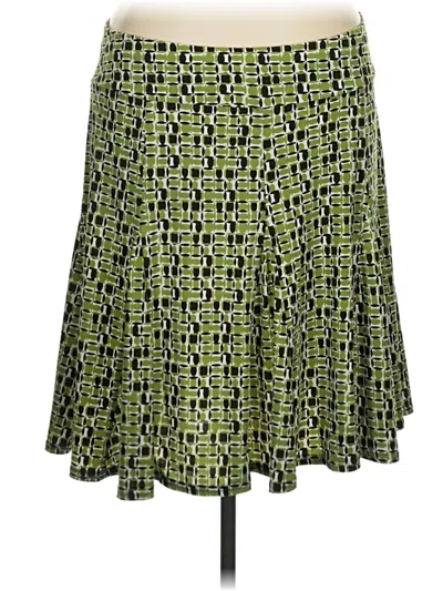 Pre-owned Apt. 9 Casual Skirt In Green