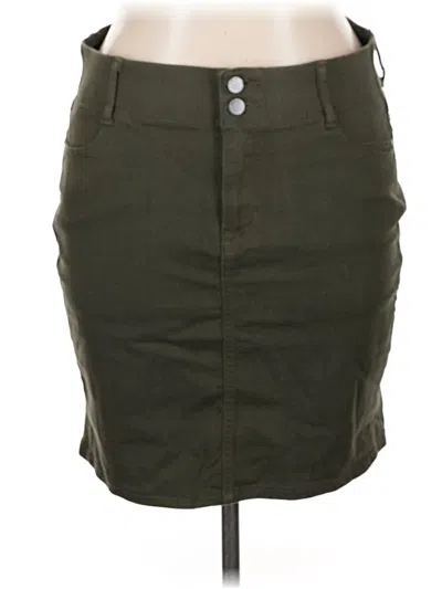 Pre-owned Apt. 9 Casual Skirt In Green