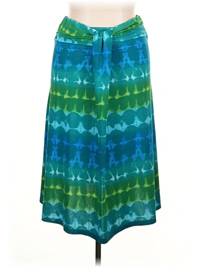 Pre-owned Apt. 9 Casual Skirt In Green