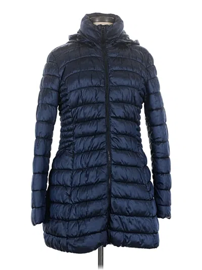Pre-owned Apt. 9 Coat In Blue