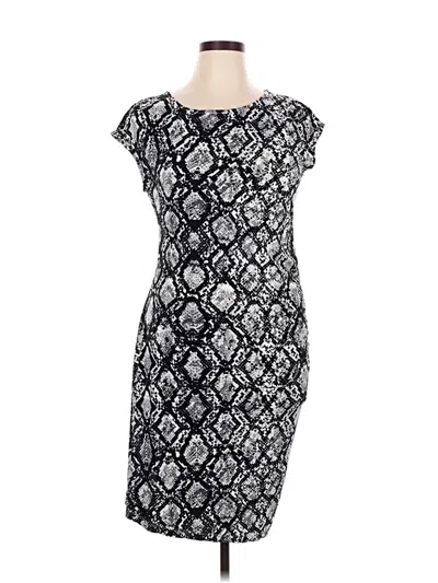 Pre-owned Apt. 9 Cocktail Dress In Black