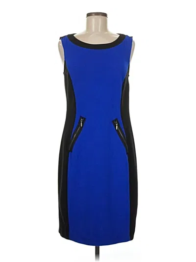 Pre-owned Apt. 9 Cocktail Dress In Blue