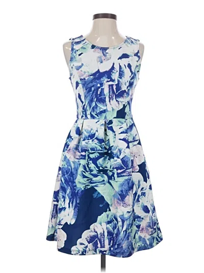 Pre-owned Apt. 9 Cocktail Dress In Blue
