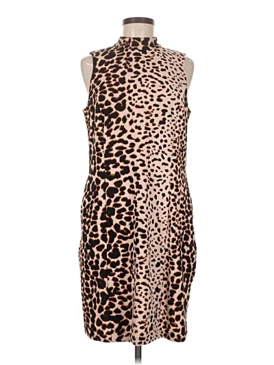 Pre-owned Apt. 9 Cocktail Dress In Brown