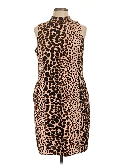 Pre-owned Apt. 9 Cocktail Dress In Brown