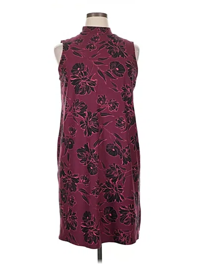 Pre-owned Apt. 9 Cocktail Dress In Burgundy