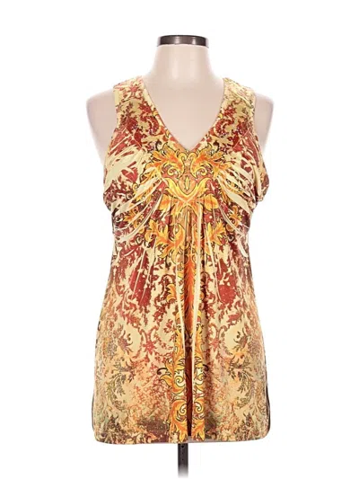 Pre-owned Apt. 9 Cocktail Dress In Gold