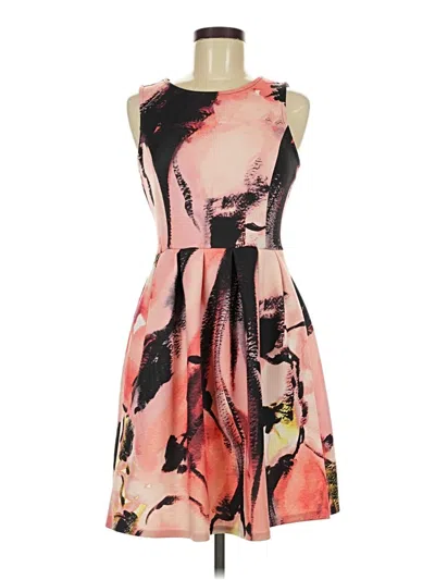 Pre-owned Apt. 9 Cocktail Dress In Pink