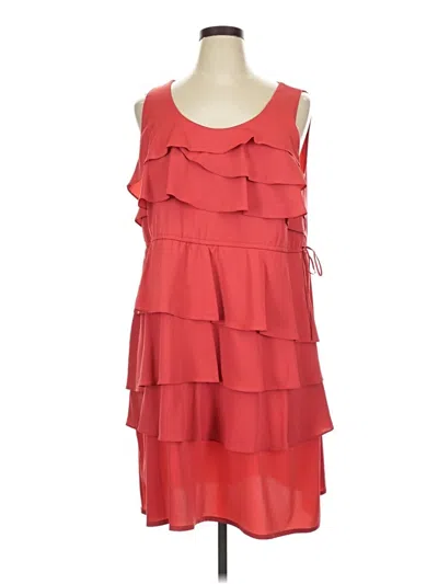 Pre-owned Apt. 9 Cocktail Dress In Red