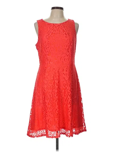Pre-owned Apt. 9 Cocktail Dress In Red