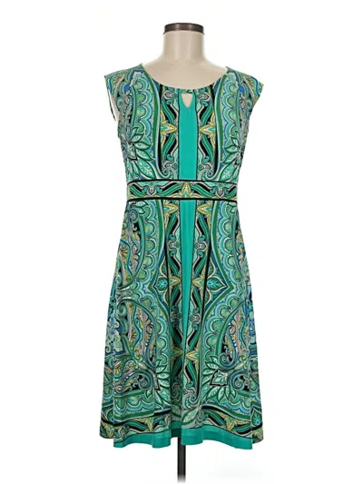 Pre-owned Apt. 9 Cocktail Dress In Teal
