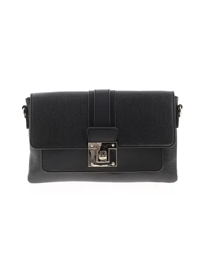 Pre-owned Apt. 9 Crossbody Bag In Black