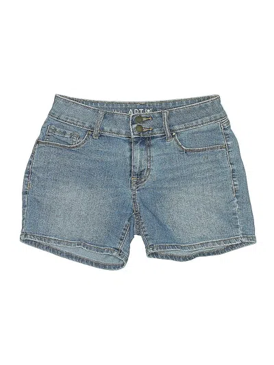 Pre-owned Apt. 9 Denim Shorts In Blue