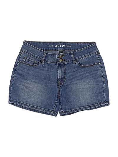 Pre-owned Apt. 9 Denim Shorts In Blue