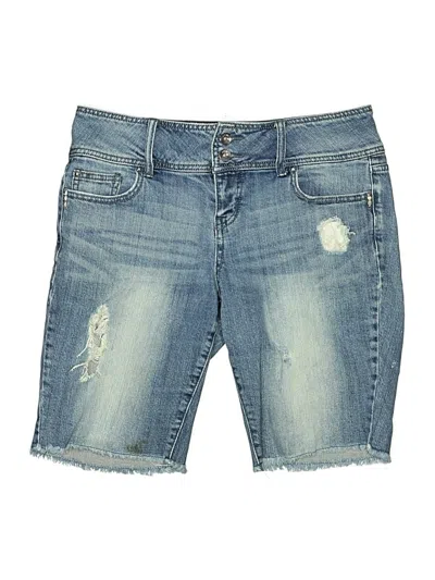 Pre-owned Apt. 9 Denim Shorts In Blue