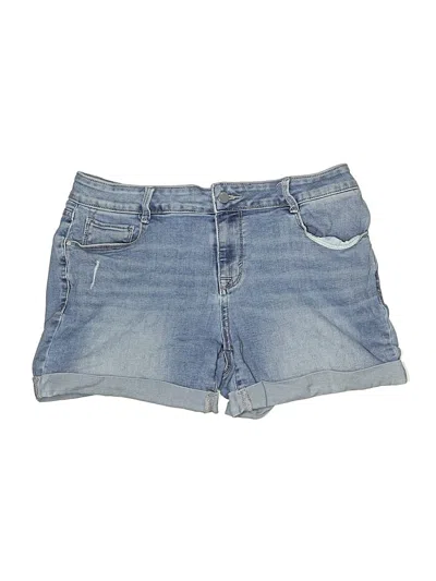 Pre-owned Apt. 9 Denim Shorts In Blue