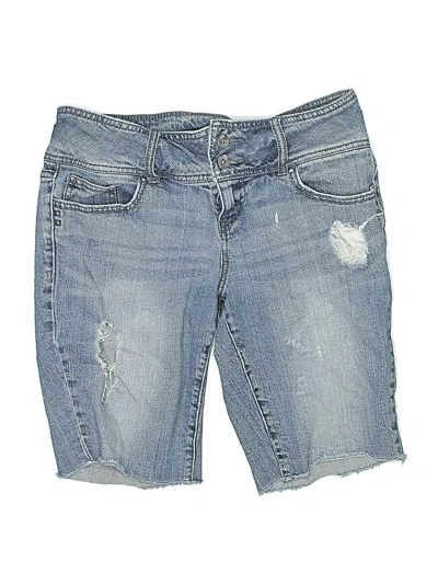 Pre-owned Apt. 9 Denim Shorts In Blue