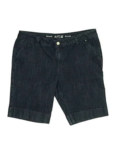 Pre-owned Apt. 9 Denim Shorts In Blue