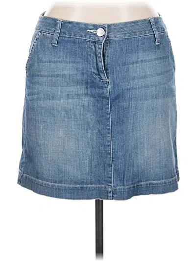Pre-owned Apt. 9 Denim Skirt In Blue