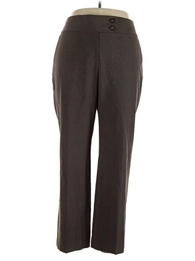 Pre-owned Apt. 9 Dress Pants In Brown