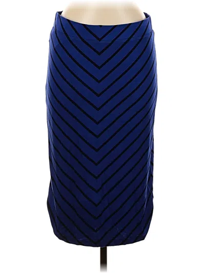 Pre-owned Apt. 9 Formal Skirt In Blue