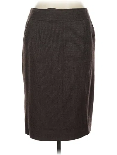 Pre-owned Apt. 9 Formal Skirt In Brown