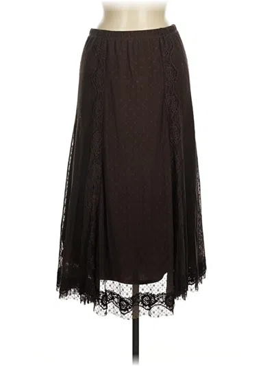 Pre-owned Apt. 9 Formal Skirt In Brown