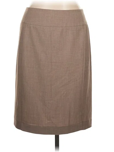 Pre-owned Apt. 9 Formal Skirt In Brown