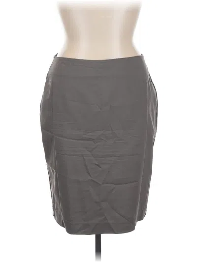 Pre-owned Apt. 9 Formal Skirt In Gray