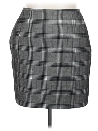 Pre-owned Apt. 9 Formal Skirt In Gray