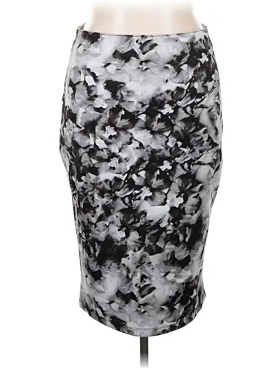 Pre-owned Apt. 9 Formal Skirt In Gray