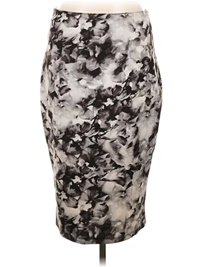 Pre-owned Apt. 9 Formal Skirt In Gray