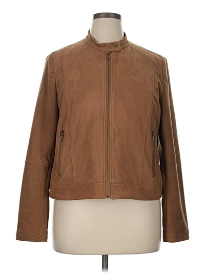 Pre-owned Apt. 9 Jacket In Brown