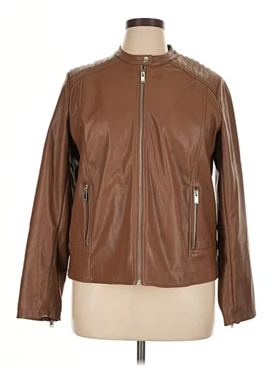 Pre-owned Apt. 9 Jacket In Brown