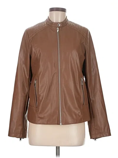 Pre-owned Apt. 9 Jacket In Brown